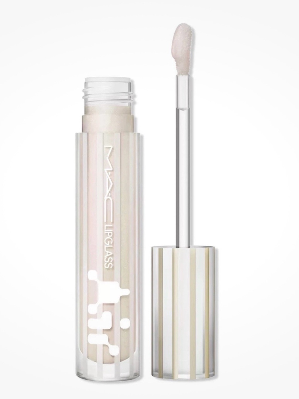 MAC Lipglass Air Non-Sticky Gloss Frosting Sugarrimmed Full Size NIB